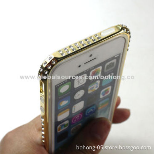 2-in-5 metal+diamond case for iPhone 5s
